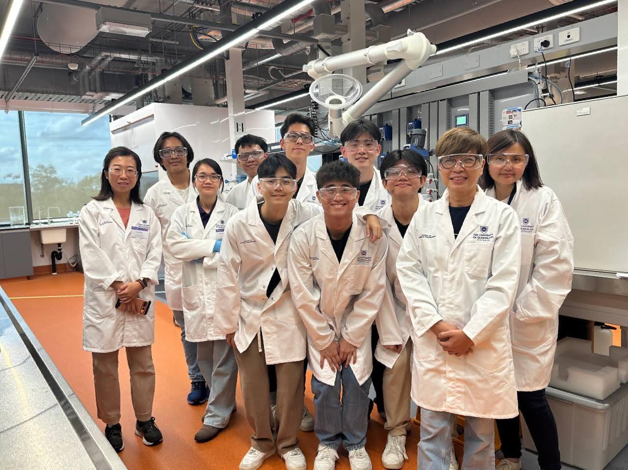 Lab Visit at ARC Training Centre for Bioplastics and Biocomposites